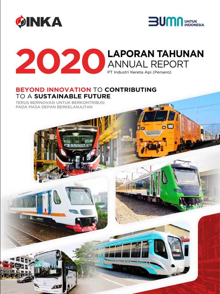 Laporan Tahunan PT INKA 2020 | PDF | Bisnis | Pengelolaan Keuangan & Uang