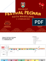 Pricelist Festival Pecinan 2023