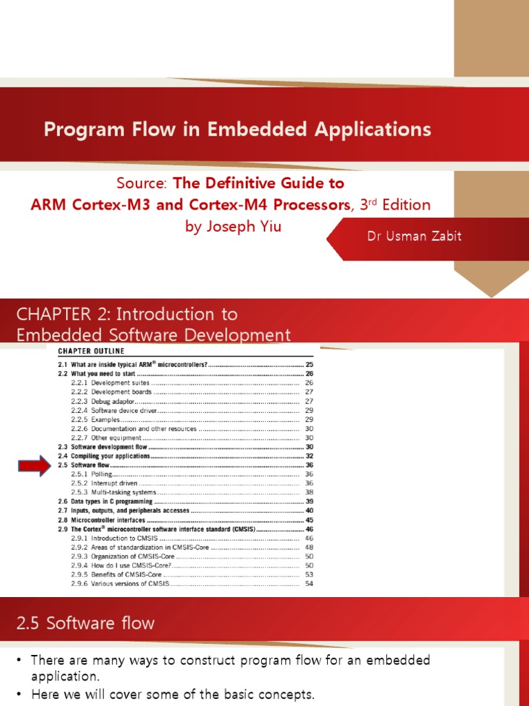 Program Flow in Embedded Applications | PDF | Scheduling (Computing ...