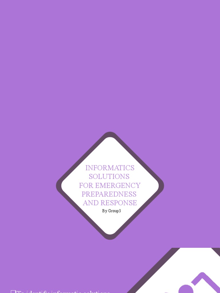 Emergency Response PDF Bioterrorism Health Informatics