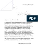 Lettre de Motivation Spontanée Au Poste D'agent Commercial Et Marketing A BGFI BANK Congo