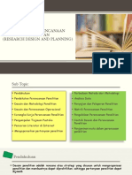 Resume Materi Desain Dan Perencanaan Penelitian (Sumber: Cohen)