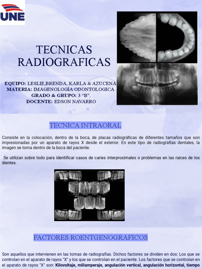 Tecnicas Radiograficas | PDF | Radiografía | Rayo X