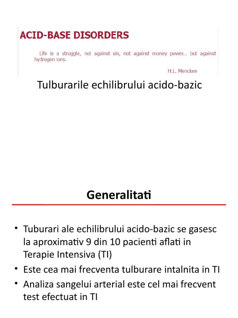 Echil Acido-Bazic | PDF