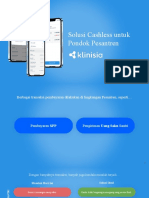 Pitch Deck Sistem Pembayaran & Kesehatan Santri