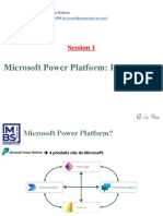 Introduction To Microsoft Power Platform - FR
