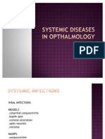 Systemic Diseases in Opthalmology
