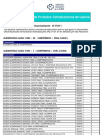 Catalogo Priorizado Produtos Farmaceuticos Galicia