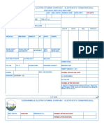 GEPC Electricity Bill Details