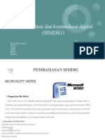 Ms Word Simulasi Digital (SIMDIG