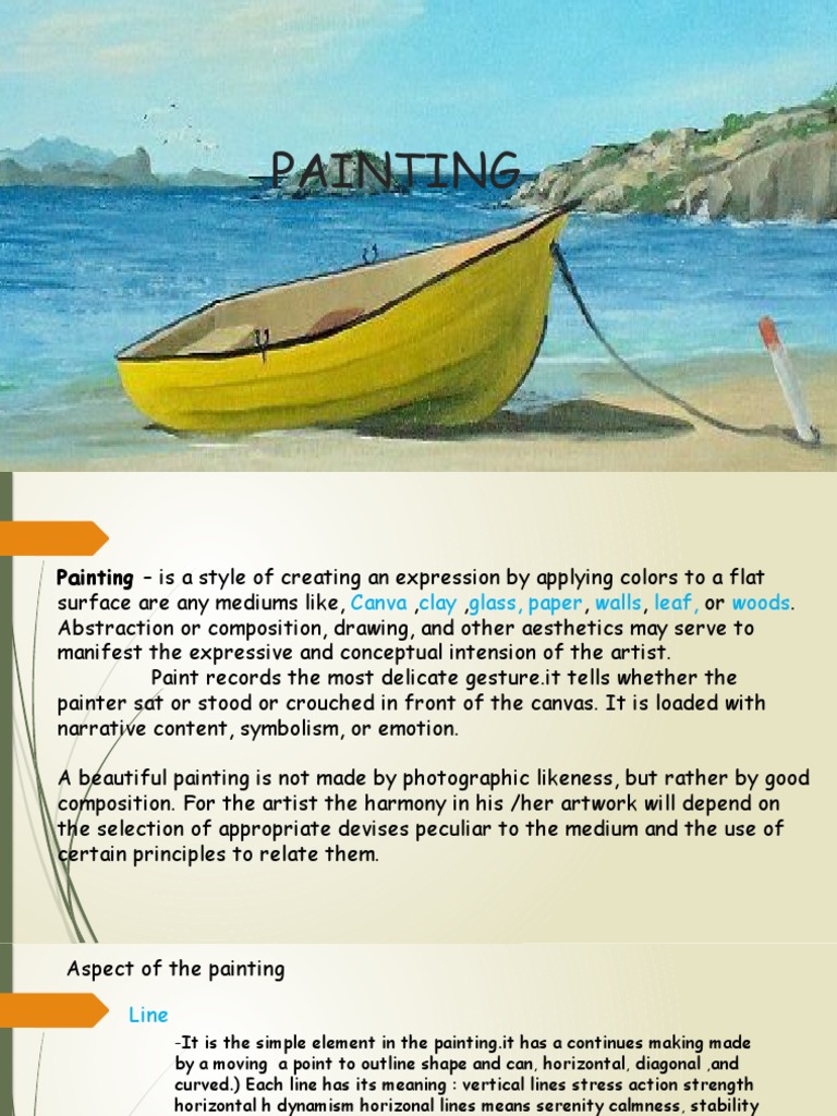 PAINTING PDF Paintings Paint