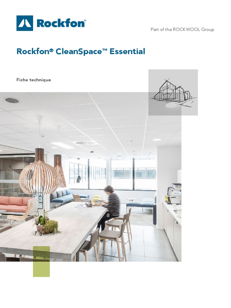 Rockfon-Cleanspace-Essential D 01 20223 | PDF