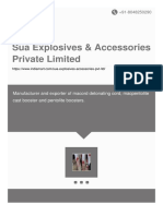 Sua Explosives Accessories Private Limited