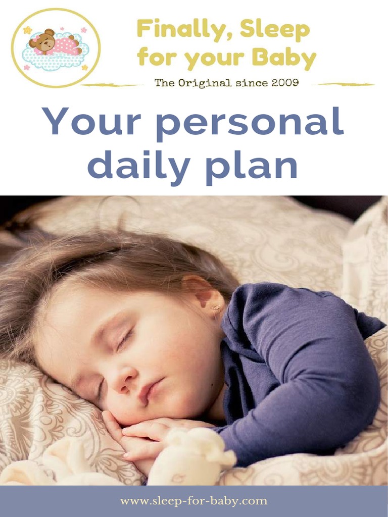 The Daily Plan For Your Baby | PDF | Sleep | Animal Physiology