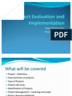 Project Evaluation Implementation