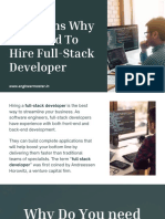 6 Reasons Why You Need To Hire Full-Stack Developer