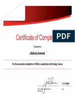 IFMA19 FMP LS - Certificate of Completion