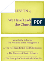 G2 LP 7 Lesson 4-We Have Leaders in the Church