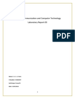 Communication and Computer Technology LAB REPORT