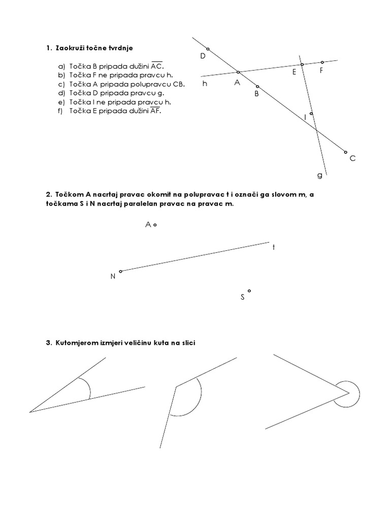 Kutovi 1 | PDF