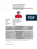 CV (Daftar Riwayat Hidup)