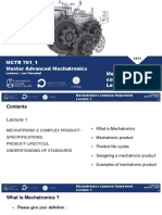 Mechatronics Product Lectue