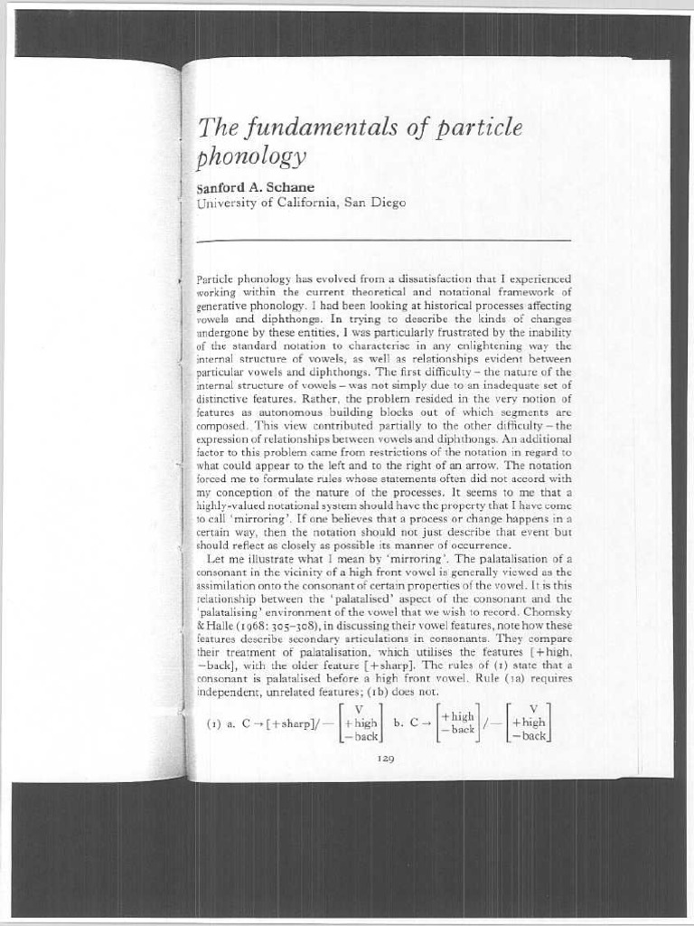 Schane 84 | PDF