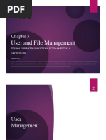 Ch5 User and File Management