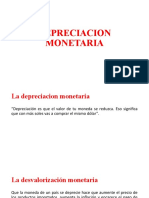 Desvalorizacion Monetaria