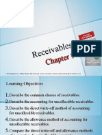 Receivables Chapter Summary