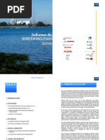 INFORME SOSTENIBILIDAD 2009