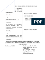 Dominion Vs Fox News Court Filings