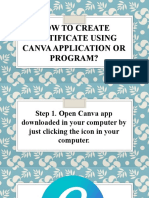 How to Create Certificates Using Canva in 4 Easy Steps