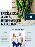 Trial 4 Zile BioHacker Kitchen
