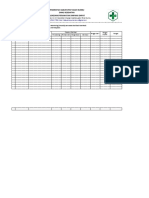 Form Monitoring (Checklist) & Jadwal Sterilisasi Alat Medis