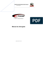 Manual Advogado e-TCESP