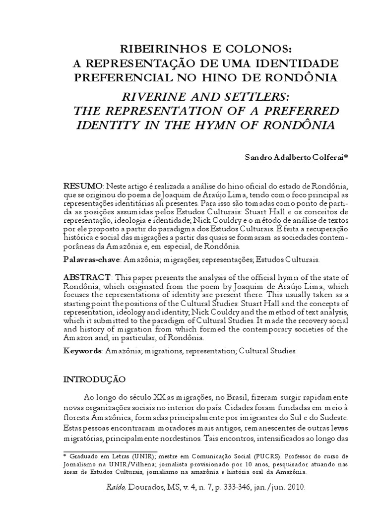 Eduufgd,+Art+26+ +Sandro+Colferai | PDF | Sociologia | Estado