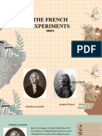 The French Experiments