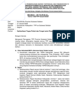 Memo 002 - Optimalisasi TUPOKSI Serta Pengendalian TPP