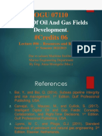 Lecture 6 Resources and Reserves