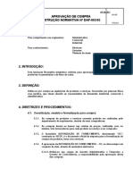 Norma de Aprovação de Compra - DAF 003-05
