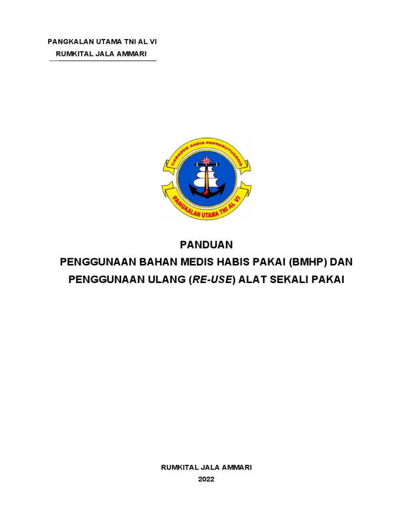 Panduan BMHP TNI AL 2022 | PDF | Sains & Matematika