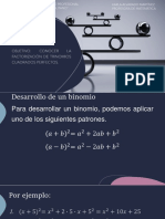 Liceo Agrícola Técnico Profesional Padre Francisco Napolitano desarrolla y factoriza binomios