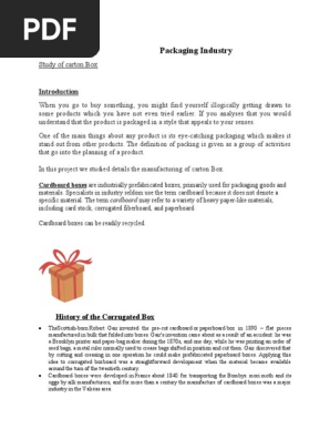 Packaging Industry[ 71]