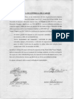 Acta de Entrega de Almacén e Inventario Dic. 2022