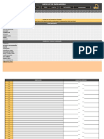 Check List Curso Empilhadeira