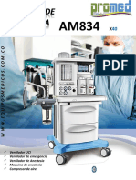 Catalogo Maquina de Anestesia Am834 Ref x40