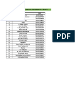 Absensi Pengembangan Instrumen Kelas Reguler A