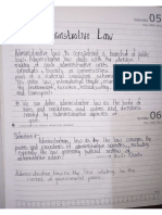 Administrative Law