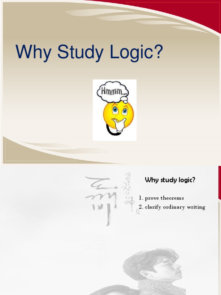 Why Study Logic PDF Proposition Syntax (Logic)